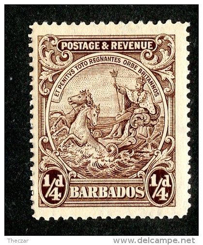 157 X)  Barbados 1925  SG.229 ~sc165  M* - Barbades (...-1966)