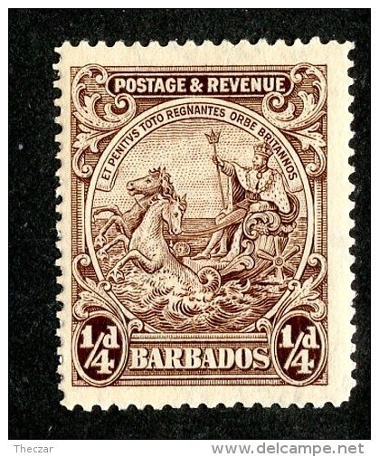 157 X)  Barbados 1925  SG.229 ~sc165  M* - Barbados (...-1966)
