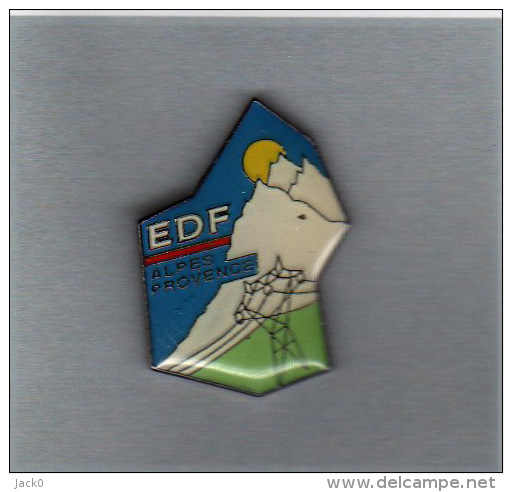 Pin´s  EDF  ALPES  PROVENCE - EDF GDF