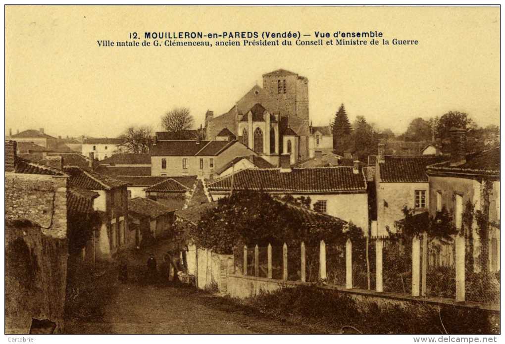 85 - MOUILLERON-EN-PAREDS - Vue D'ensemble - Ville Natale De Georges Clemenceau - Mouilleron En Pareds