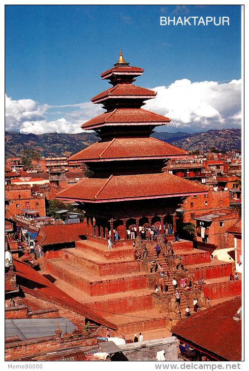 NEPAL : BHAKTAPUR - The Nyatapol Temple Dedicated To Goddess Durga - Nepal