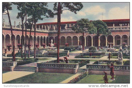 Florida Sarasota Corner Of Court Of Ringling Art Museum - Sarasota