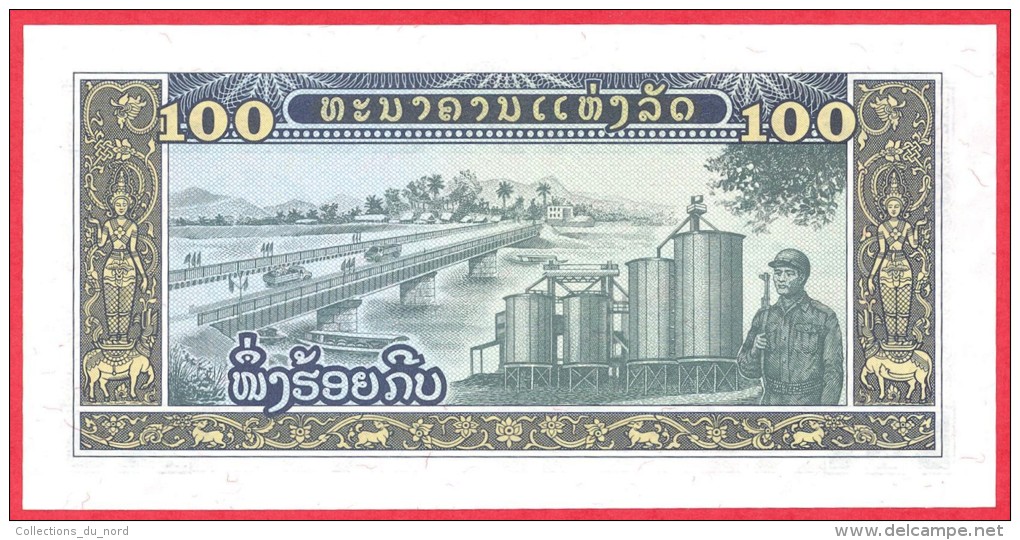 Laos - 100 Kip 1979 UNC / Papier Monnaie - Billet - Laos - Laos