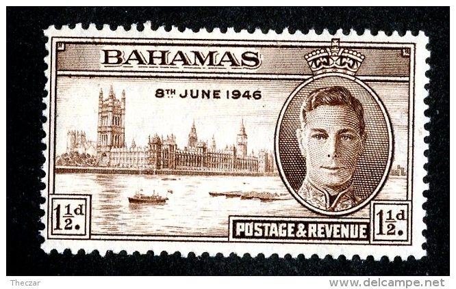 164 X)  Bahamas 1946  SG.176  Mnh** - Andere & Zonder Classificatie
