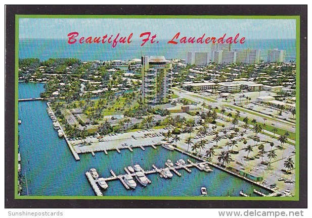 Florida Fort Lauderdale Fabulous Fort Lauderdale Florida With Pier 66 And Marina In Foreground - Fort Lauderdale