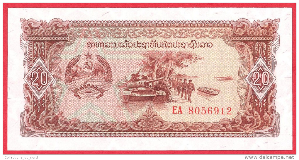 Laos - 20 Kip 1979 UNC / Papier Monnaie - Billet - Laos - Laos