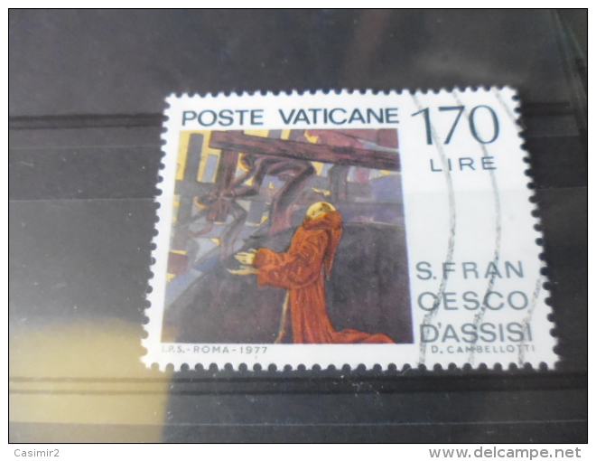 TIMBRE DU VATICAN.   YVERT N°632 - Usati