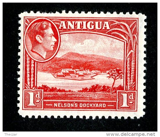 182 X)  Antigua 1938  SG.89 - Sc85 -   Mnh** - 1858-1960 Kronenkolonie