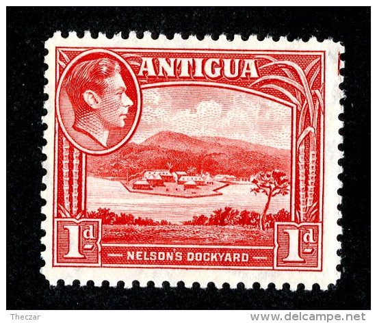 184 X)  Antigua 1938  SG.89 - Sc85 -   Mnh** - 1858-1960 Crown Colony