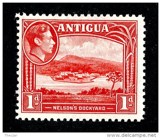 185 X)  Antigua 1938  SG.89 - Sc85 -   Mnh** - 1858-1960 Colonia Británica
