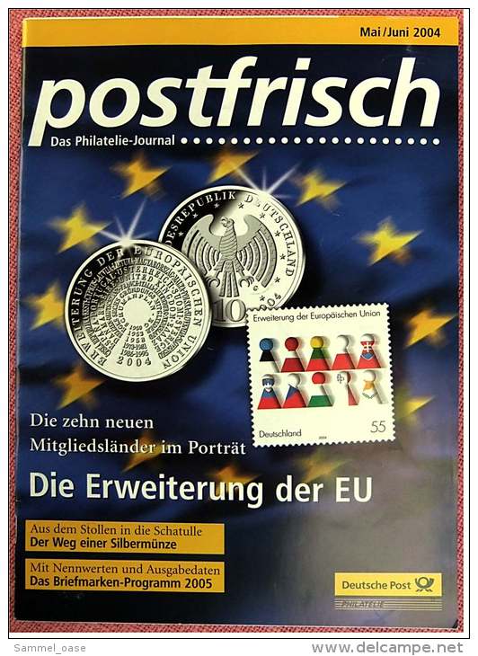 7 X Postfrisch Philatelie-Journal  ,  Von 2004 / 2005  ,  Mit Neuausgaben , Berühmte Marken , Sammelgebiete - German (from 1941)