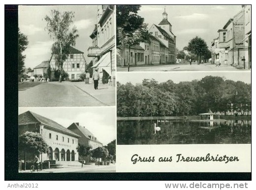 Gruss Treuenbrietzen MB Hauptstraße Kino Kammerspiele Sw 1971 - Treuenbrietzen