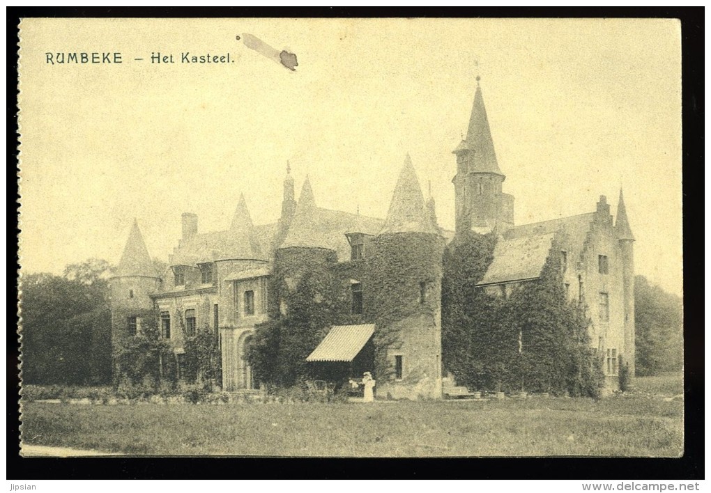 Cpa  Belgique Rumbeke Het Kasteel      6ao7 - Roeselare