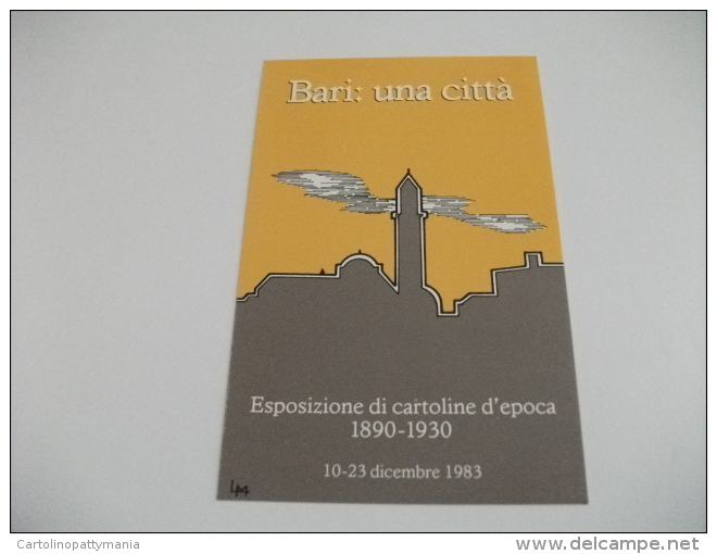 Bari Una Città Esposizione Cartoline D'epoca 1983 - Esposizioni