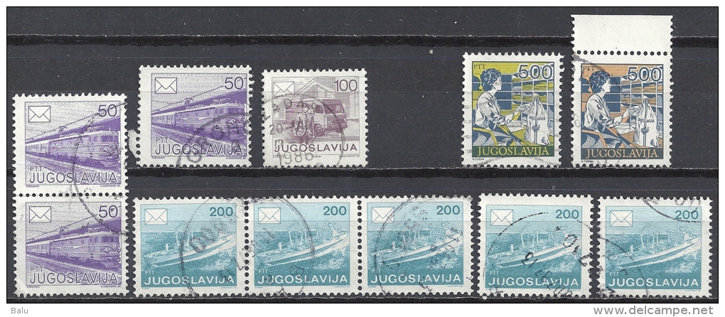 Jugoslawien Jugoslavija Posten Gestempelter Marken - Collections, Lots & Series