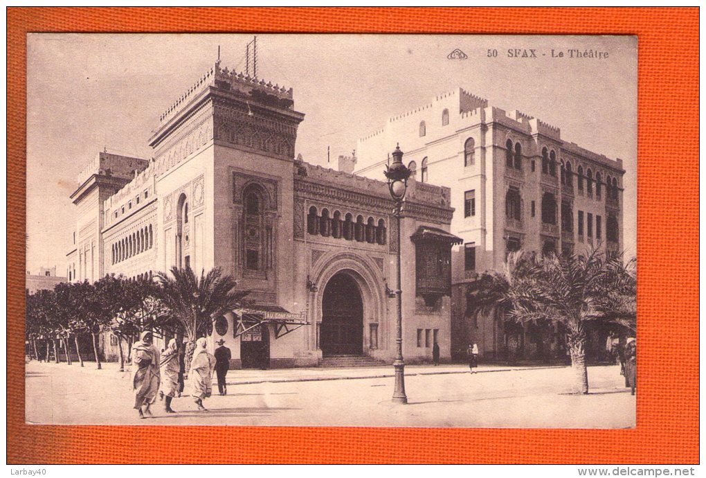 1 Cpa Sfax Le Theatre - Túnez