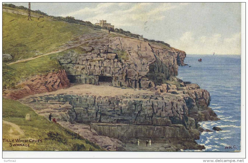 A R QUINTON 2302 - TILLY WHIM CAVES, SWANAGE - Quinton, AR