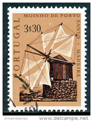 !! Portugal 1971 AF#1095ø Windmills 3$30 VFU (x6519) - Gebraucht