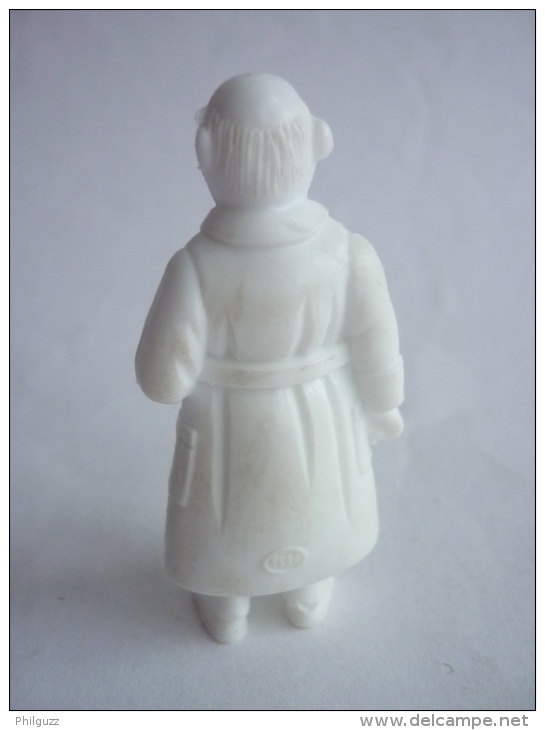 FIGURINE PUBLICITAIRE ESSO Belge 1973 Monochrome Blanc -Tintin - RASTAPOPOULOS - Tintin