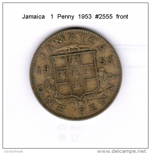 JAMAICA    1  PENNY  1953   (KM # 37) - Jamaique