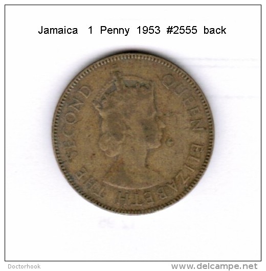 JAMAICA    1  PENNY  1953   (KM # 37) - Jamaica