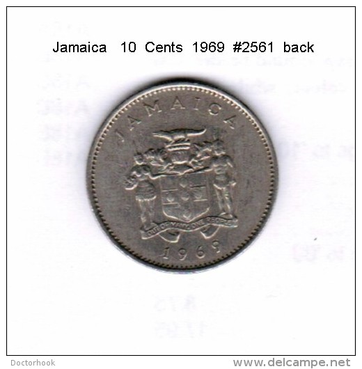 JAMAICA    10  CENTS  1969   (KM # 47) - Jamaica