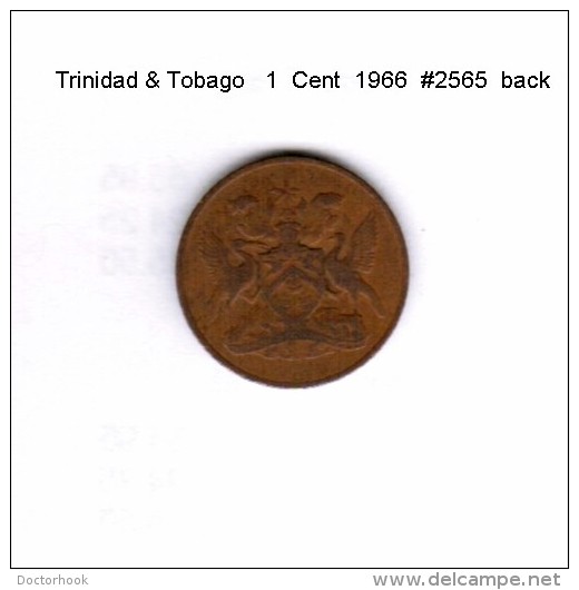 TRINIDAD &amp; TOBAGO    1  CENT  1966   (KM # 1) - Trinidad & Tobago