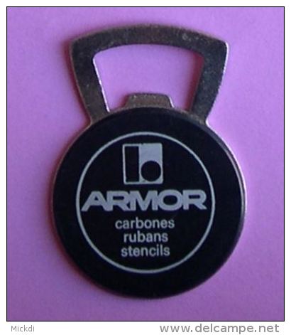 ARMOR - CARBONES RUBANS STENCILS - DECAPSULEUR - OUVRE BOUTEILLE - Apri-bottiglie/levacapsule