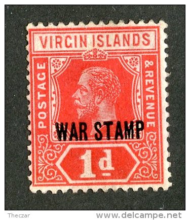 221 X)  Br. Virgin Is. 1916  SG.78b -sc MR1    M* - British Virgin Islands