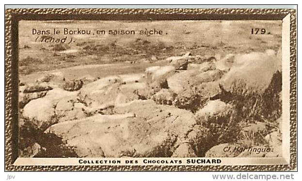 CHOCOLAT SUCHARD : IMAGE N° 179 . DANS LE BORKOU EN SAISON SECHE . TCHAD . - Suchard