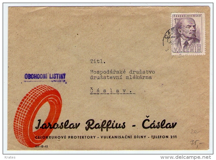 Old Letter - Czechoslovakia, &#268;eskoslovensko - Corréo Aéreo