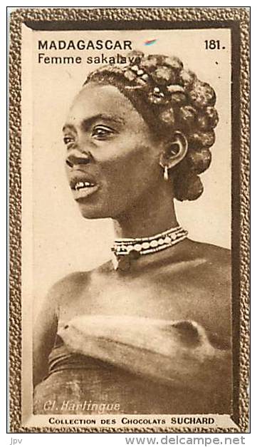 CHOCOLAT SUCHARD : IMAGE N° 181 . MADAGASCAR . FEMME SALAKA . - Suchard