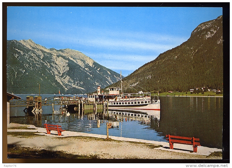 CPM  Autriche  Le Lac Achensee  Bâteau - Achenseeorte