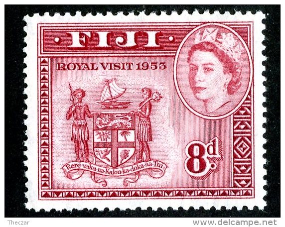 264 X)  Fiji 1954  SG288 -    M* - Fiji (...-1970)