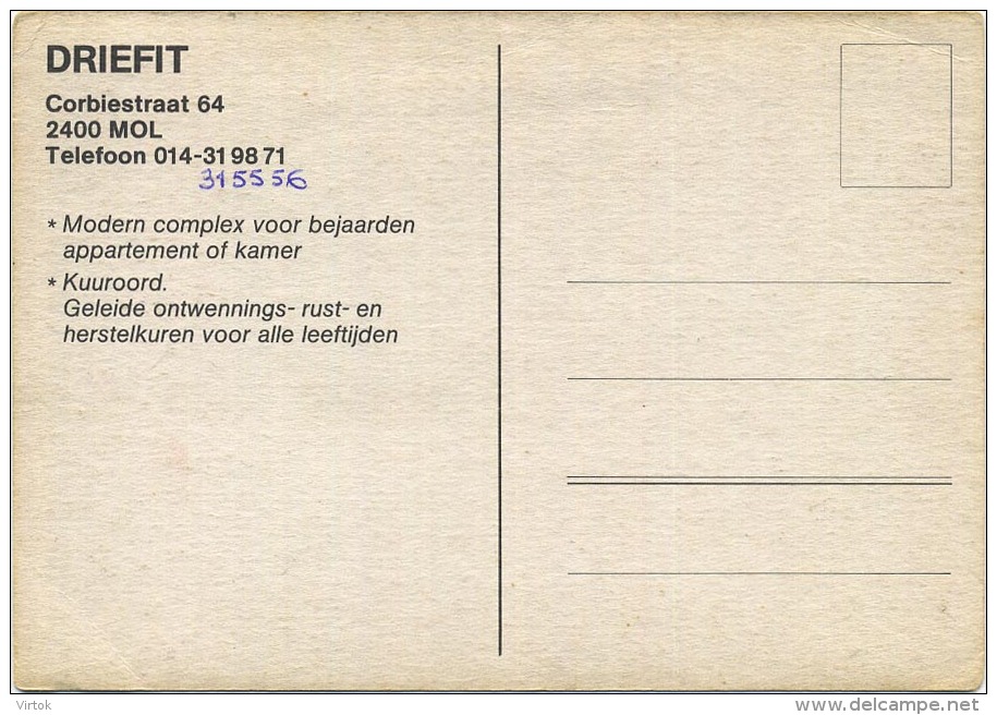 Mol :  DRIEFIT      (  Groot Formaat )  2 Scans - Mol