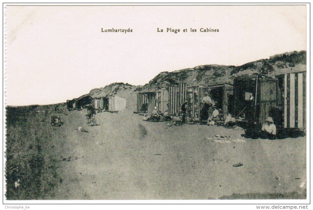 Lombardsijde, Lombartzyde, La Plage Et Les Cabines (pk12245) - Middelkerke