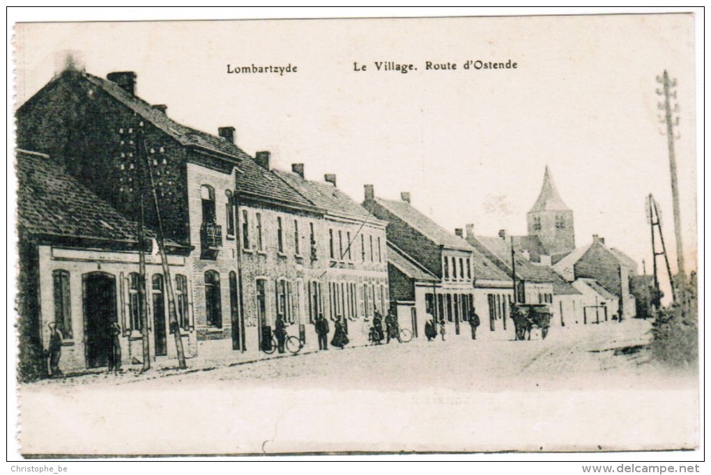 Lombardsijde, Lombartzyde, Le Village, Route D'Ostende (pk12246) - Middelkerke