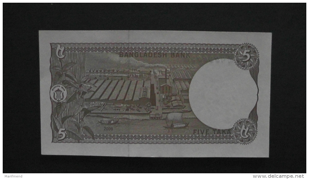 Bangladesch- P 46Ab1 - 5 Taka - 2009  - Unc - Look Scan - Bangladesch