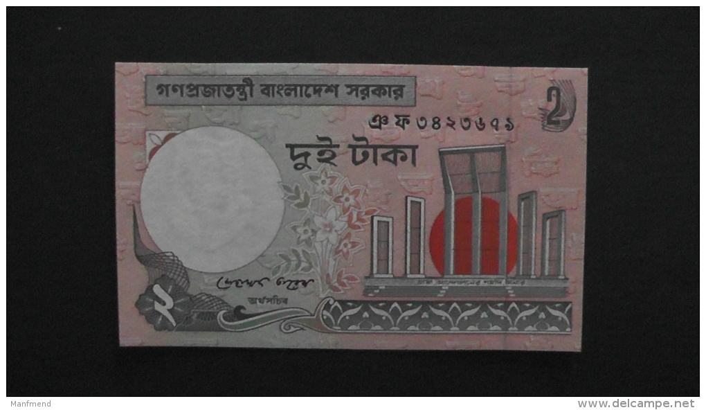 Bangladesch - P 6Cm - 2 Taka - 2010 - Unc - Look Scan - Bangladesh