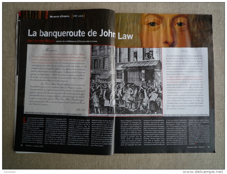 Historia N° 695  Nov 2004. Les Poilus. Les Otages  .Voir Sommaire. - History