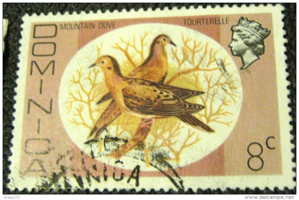 Dominica 1975 Mountain Dove 8c - Used - Dominica (...-1978)