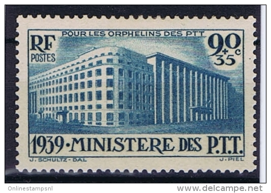 France: 1939, Yv Nr 424  MH/* - Ongebruikt