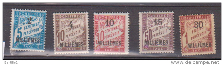 ALEXANDRIE     N° YVERT    TAXE 1/5    NEUF AVEC CHARNIERES - Nuovi