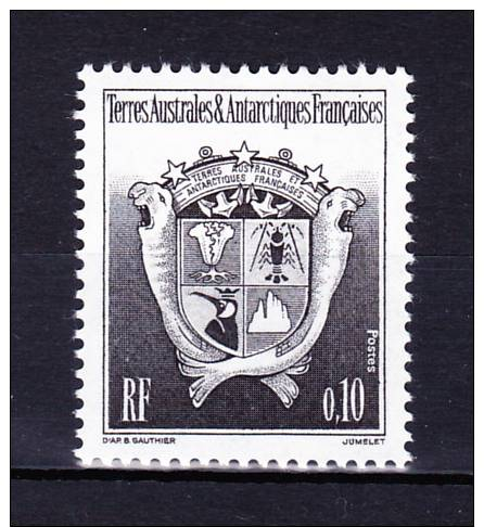 FR  ANTARCTIC TERRITORY  , 1992 , Emblem , Y&T 163 , Cv 0.20 E , ( 2006 ), ** M N H  , V V F - Nuovi