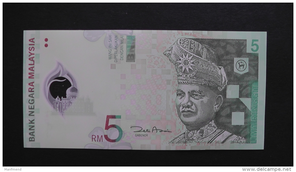 Malaysia - P 41b - 5 Ringgit - 2001 - Unc - As Scan - Malaysia