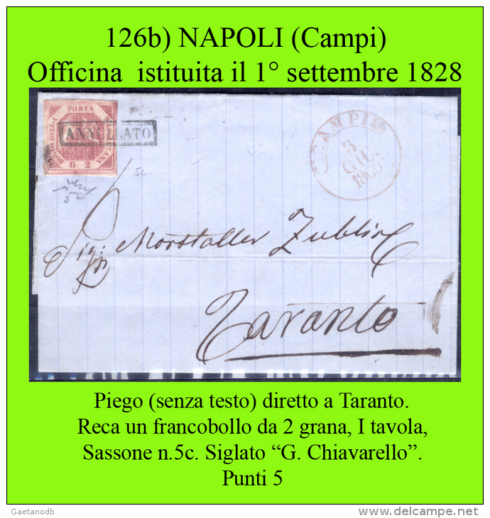 Campi-00126b - Piego (senza Testo) - - Naples