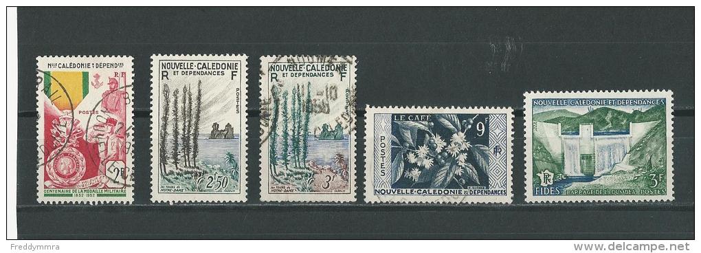 Nouvelle-Calédonie: 279 + 284/ 287 */ Oblit - Used Stamps