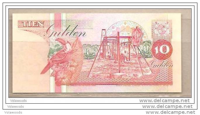 Suriname - Banconota Non Circolata Da 10 Fiorini - 1996 - Suriname