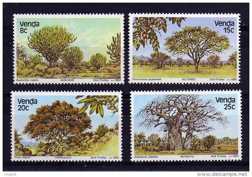 Venda - 1982 - Indigenous Trees (1st Series) - MNH - Venda