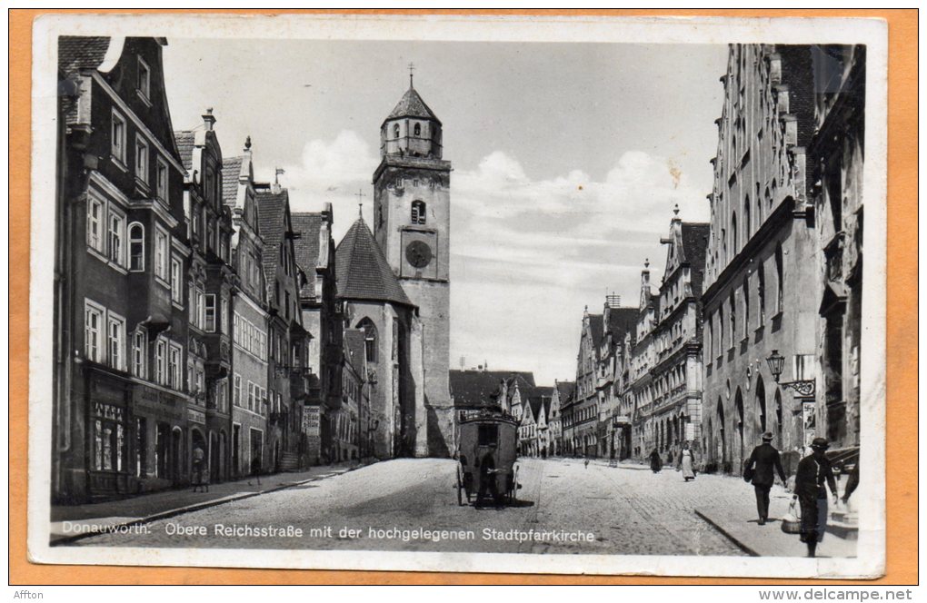 Donauworth Old Postcard - Donauwoerth